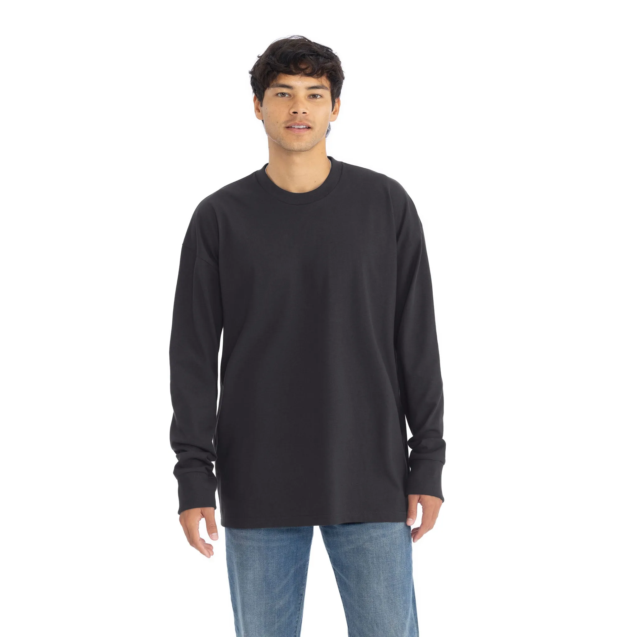 Heavyweight Cotton Long Sleeve T-Shirt sold by Next Level Apparel