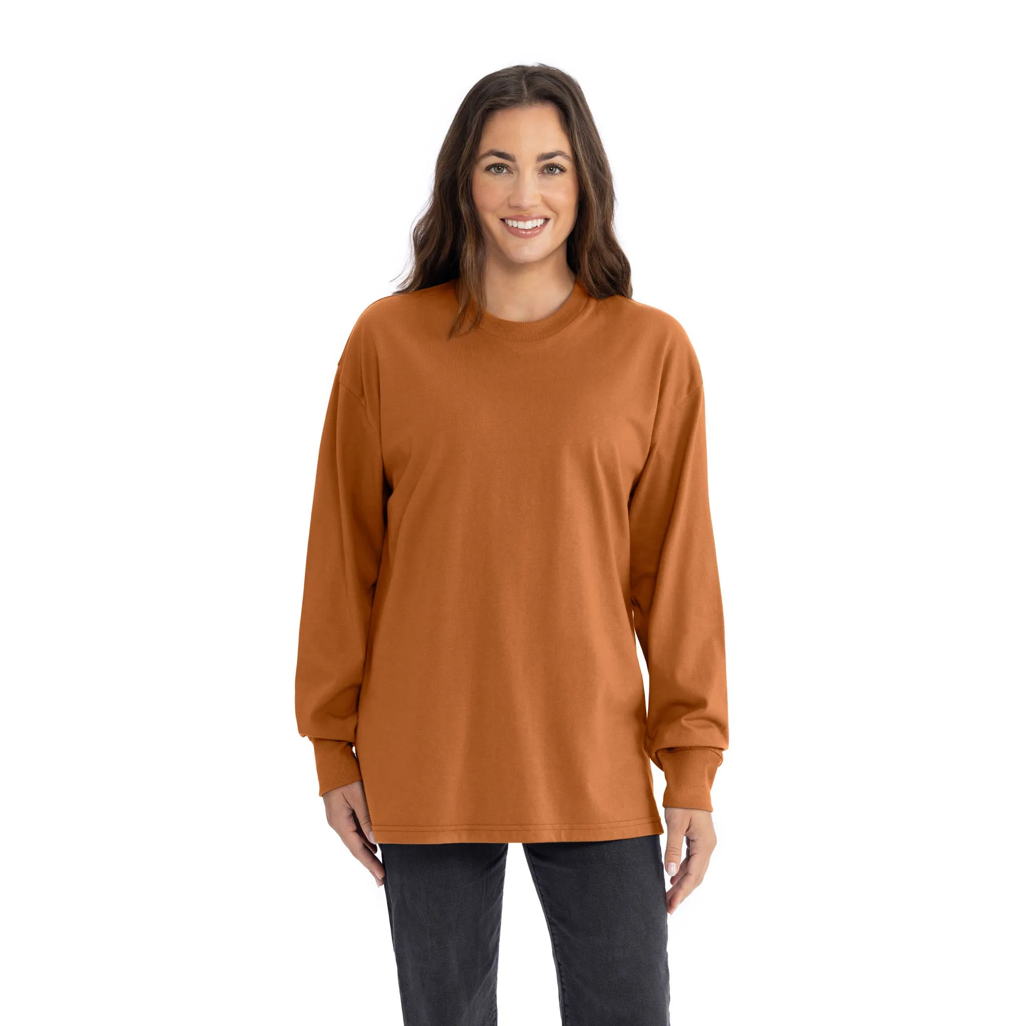 Heavyweight Cotton Long Sleeve T-Shirt sold by Next Level Apparel product image thumbnail 4