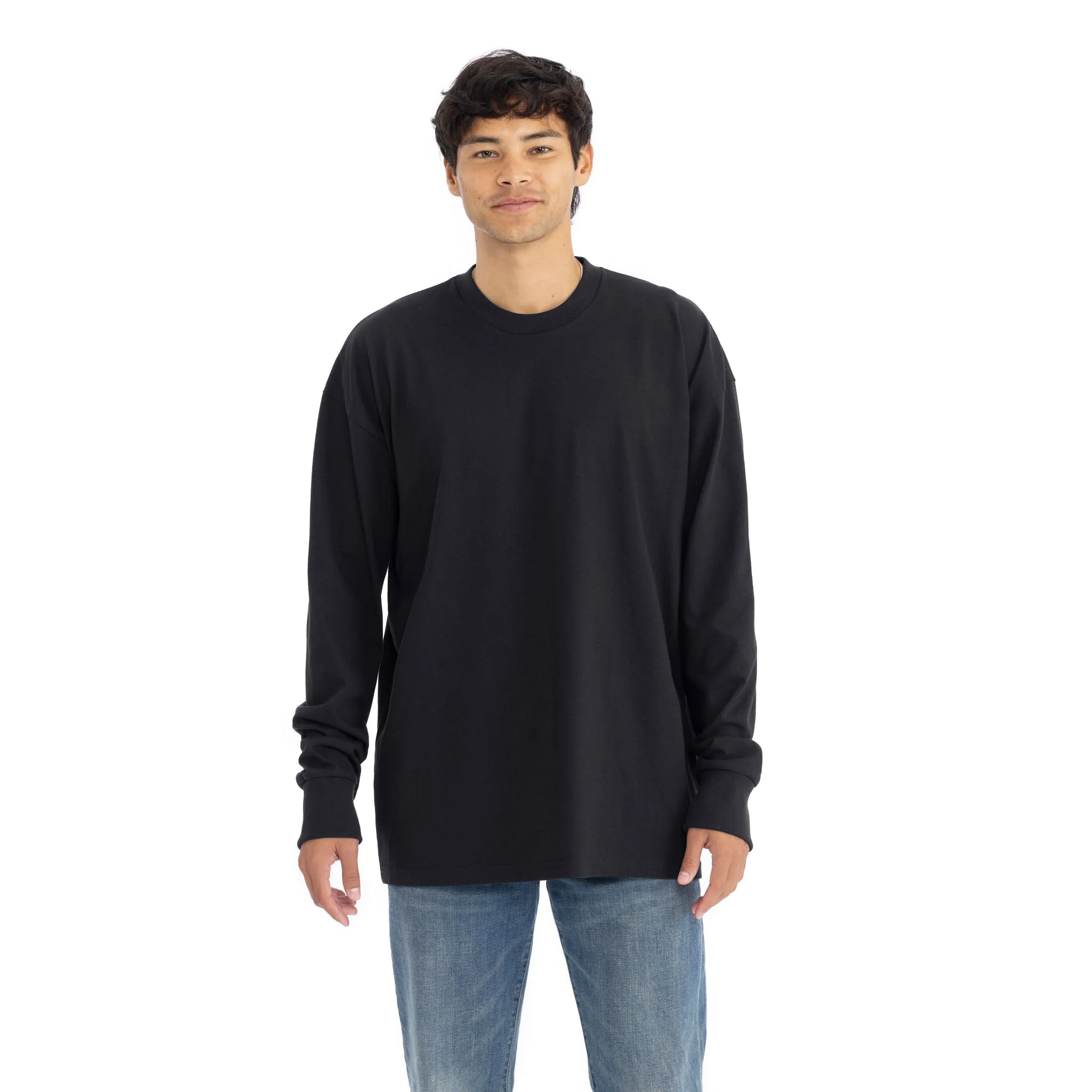 Heavyweight Cotton Long Sleeve T-Shirt sold by Next Level Apparel