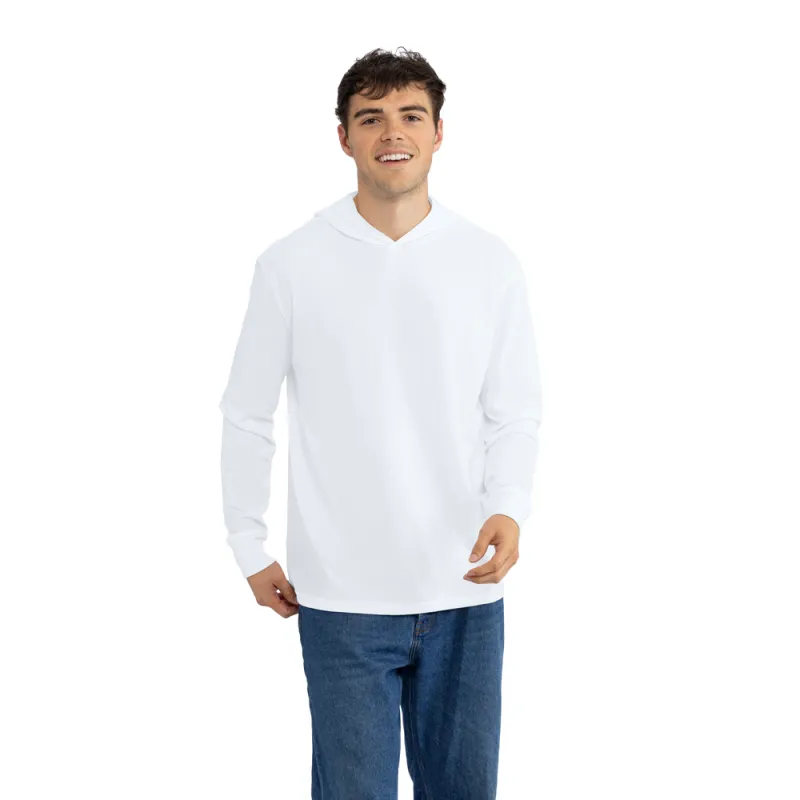 CVC Long Sleeve Hoodie sold by Next Level Apparel