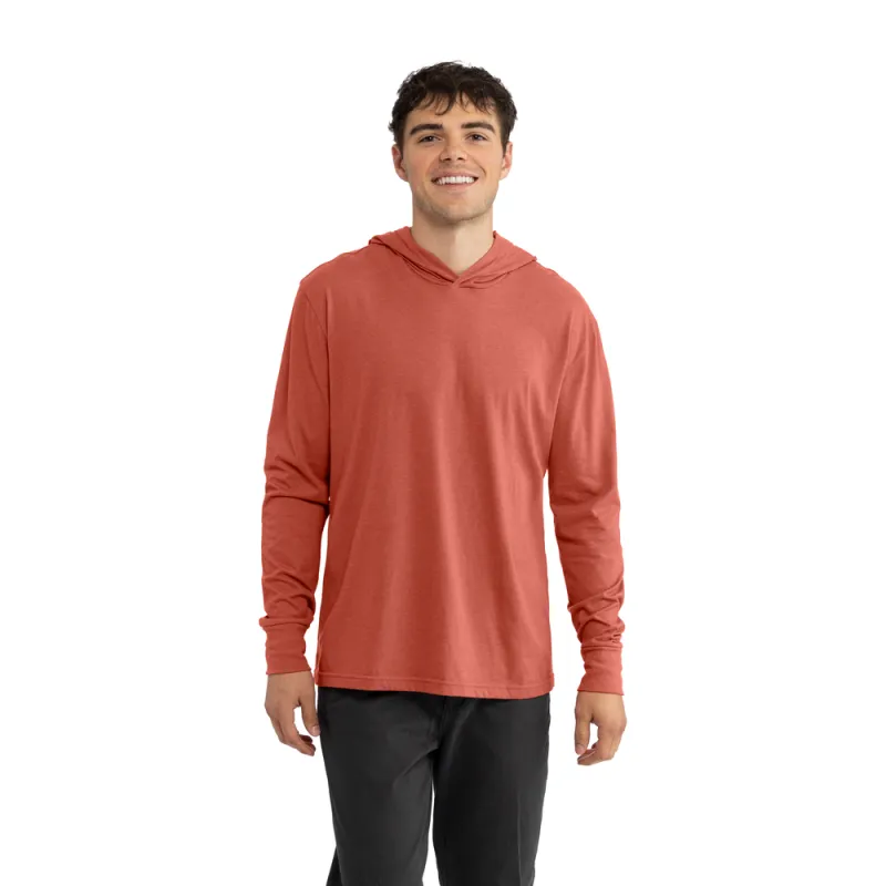 CVC Long Sleeve Hoodie sold by Next Level Apparel