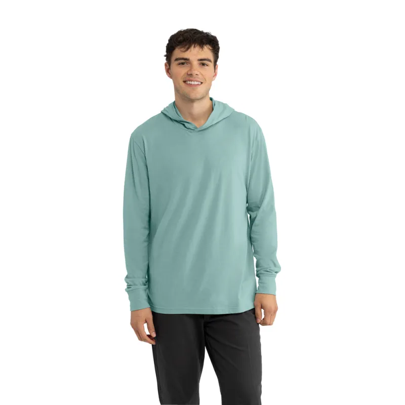 CVC Long Sleeve Hoodie sold by Next Level Apparel