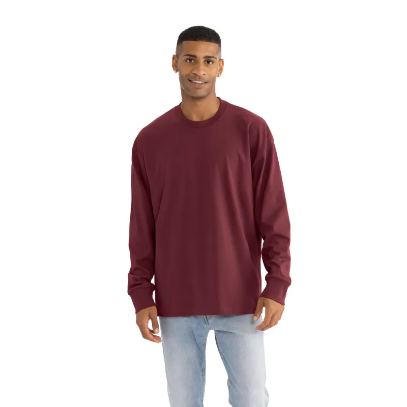 Heavyweight Cotton Long Sleeve T-Shirt sold by Next Level Apparel