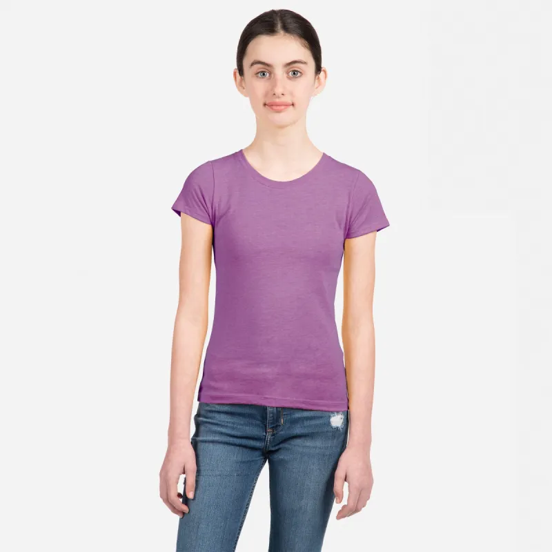 Youth CVC Princess T-Shirt sold by Next Level Apparel