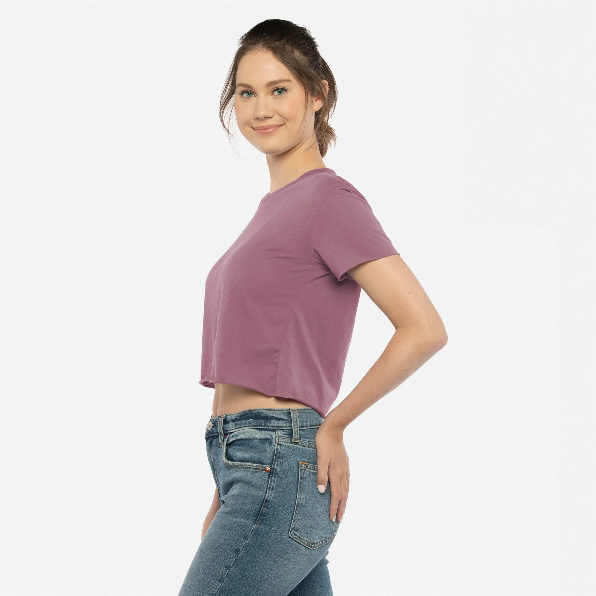 Women's Festival Crop Top sold by Next Level Apparel product image thumbnail 2