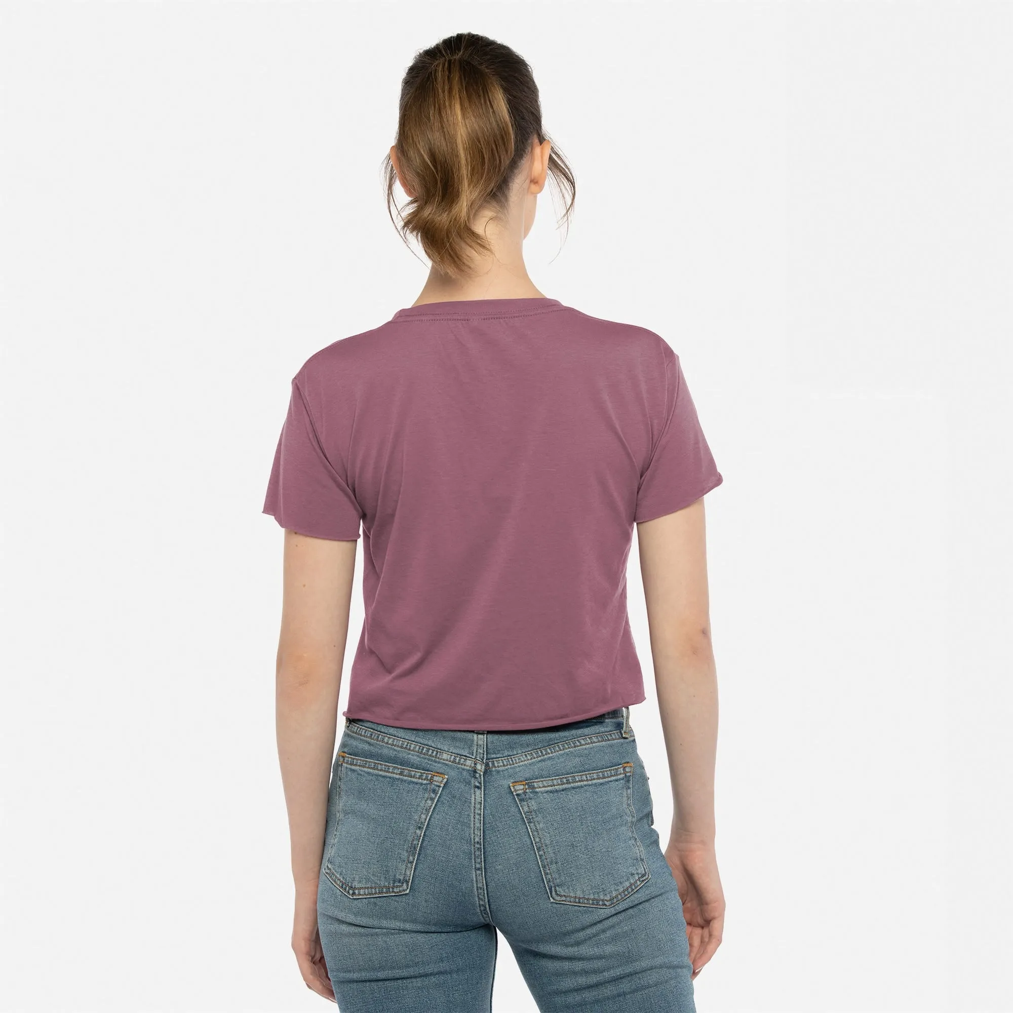 Women's Festival Crop Top sold by Next Level Apparel product image thumbnail 3