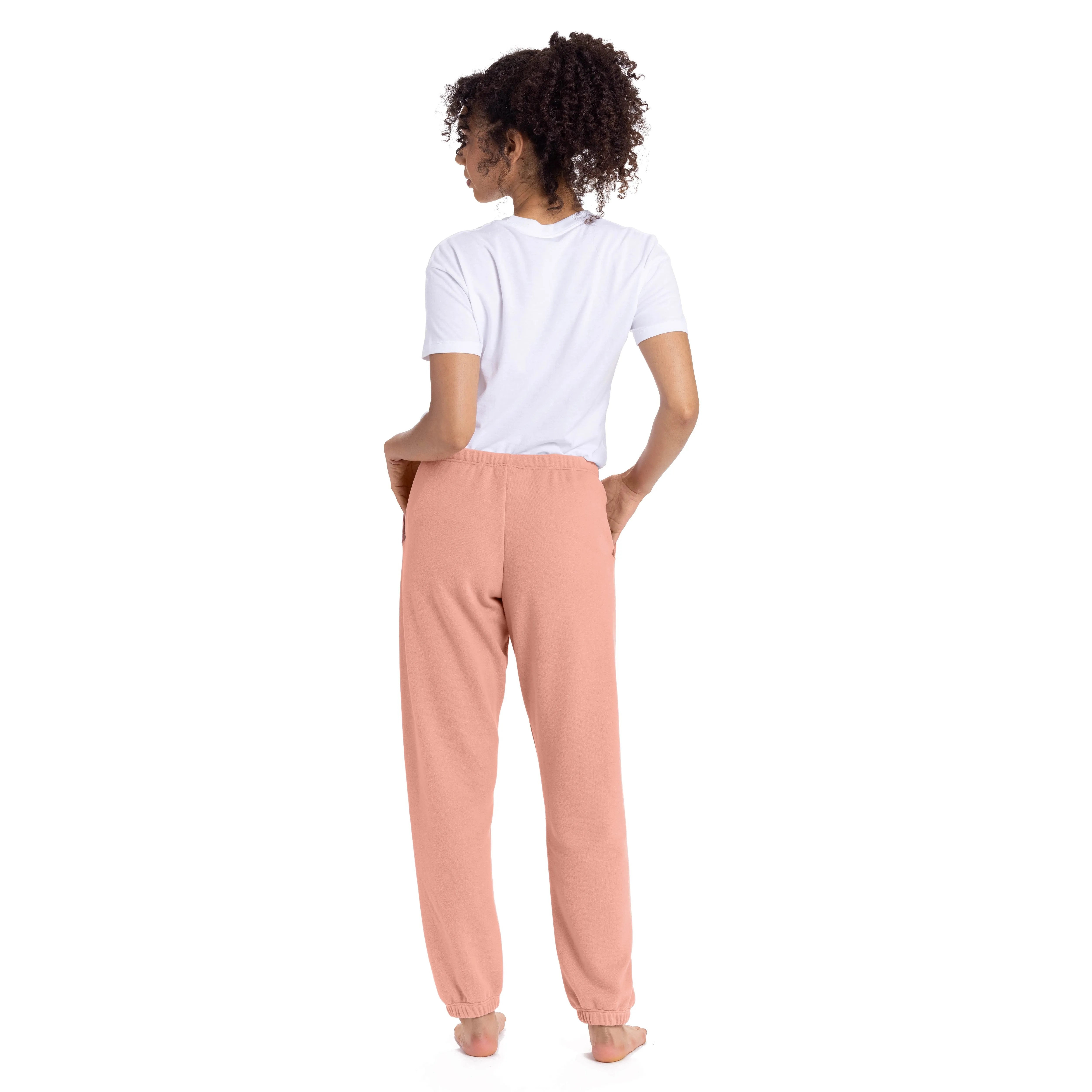 Women's Sueded French Terry Sweatpants sold by Next Level Apparel product image thumbnail 2