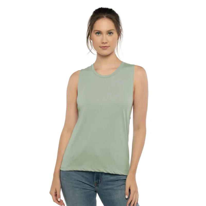 Women's Festival Muscle Tank sold by Next Level Apparel