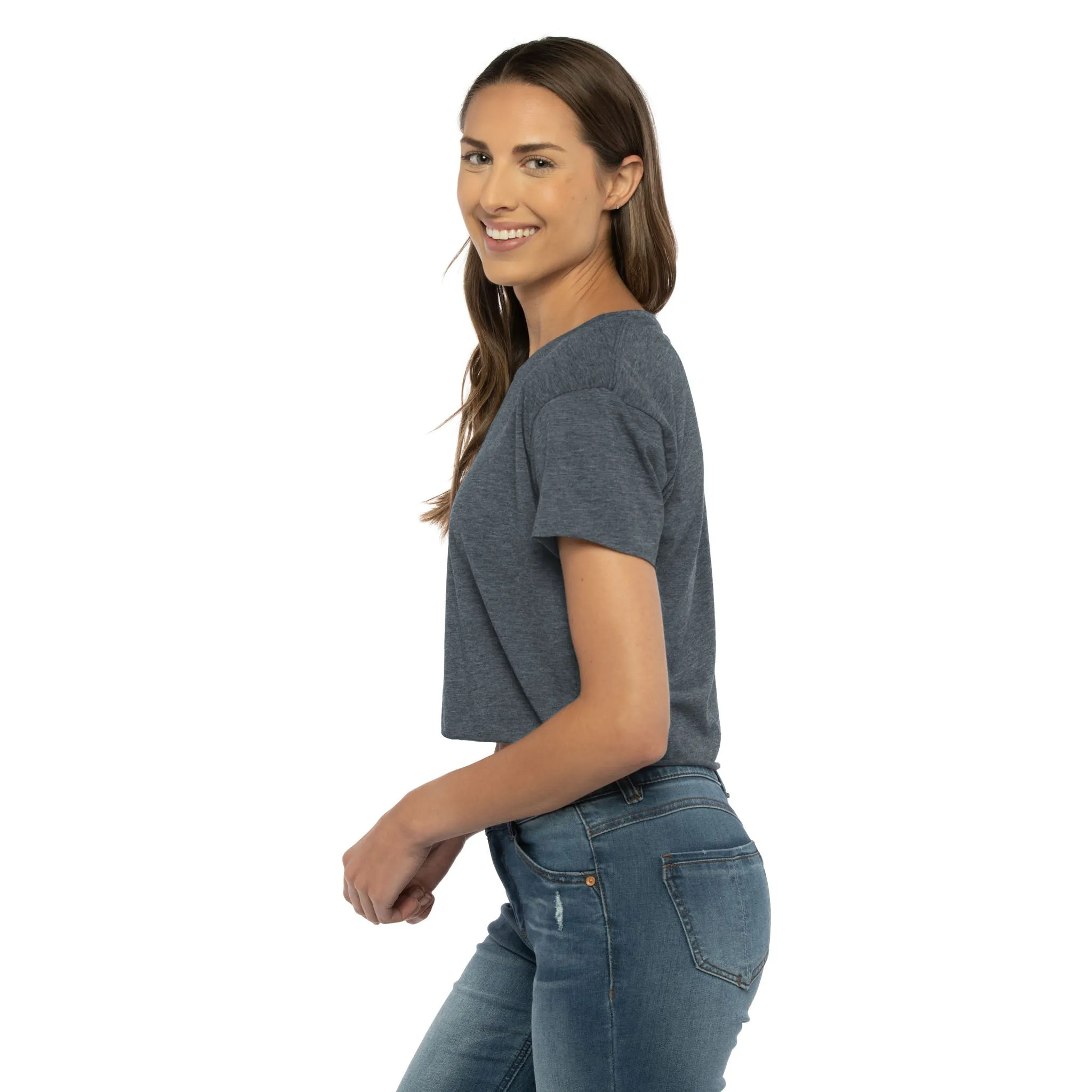 Women's Festival Crop Top sold by Next Level Apparel product image thumbnail 3