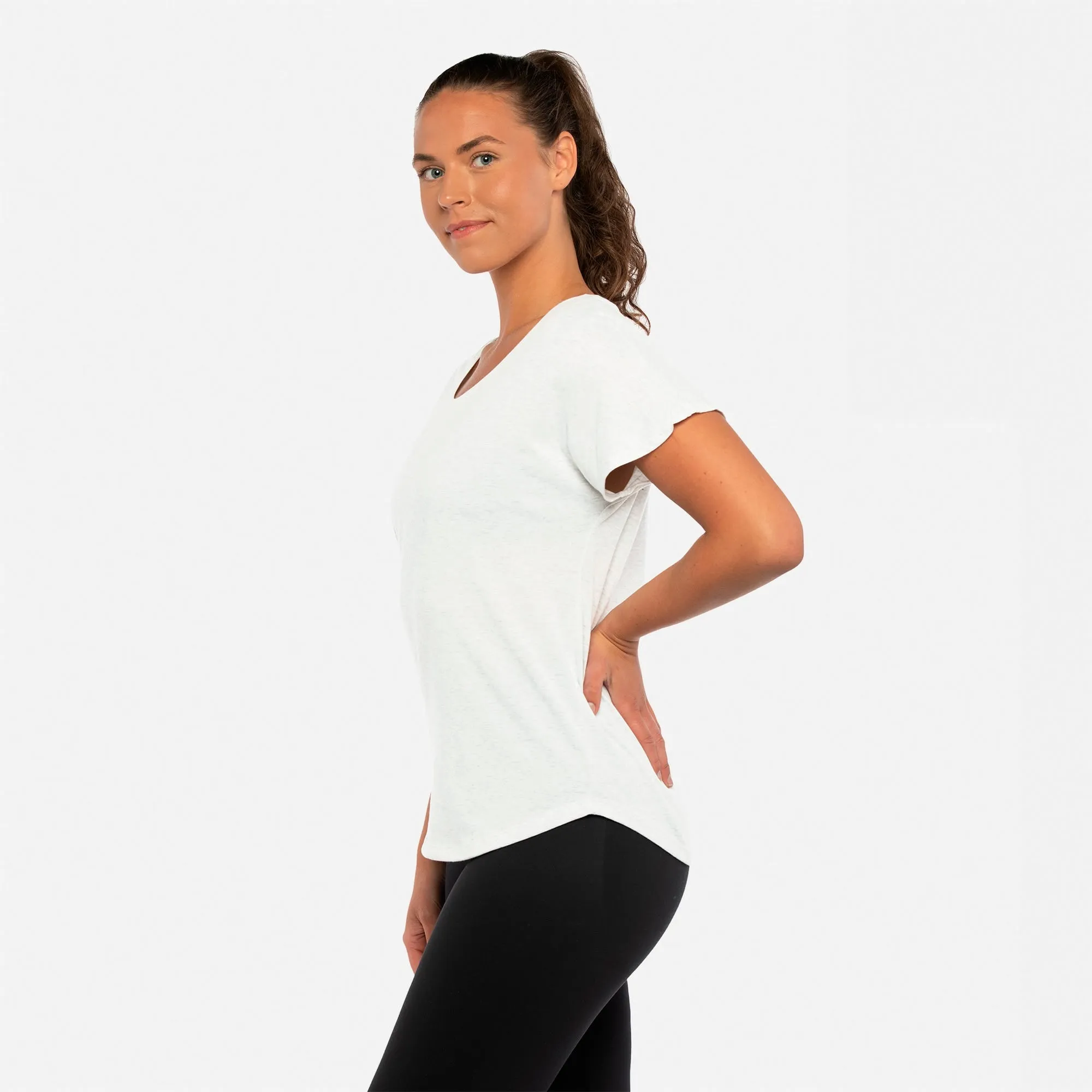 Women's Tri-Blend Dolman T-Shirt sold by Next Level Apparel product image thumbnail 2