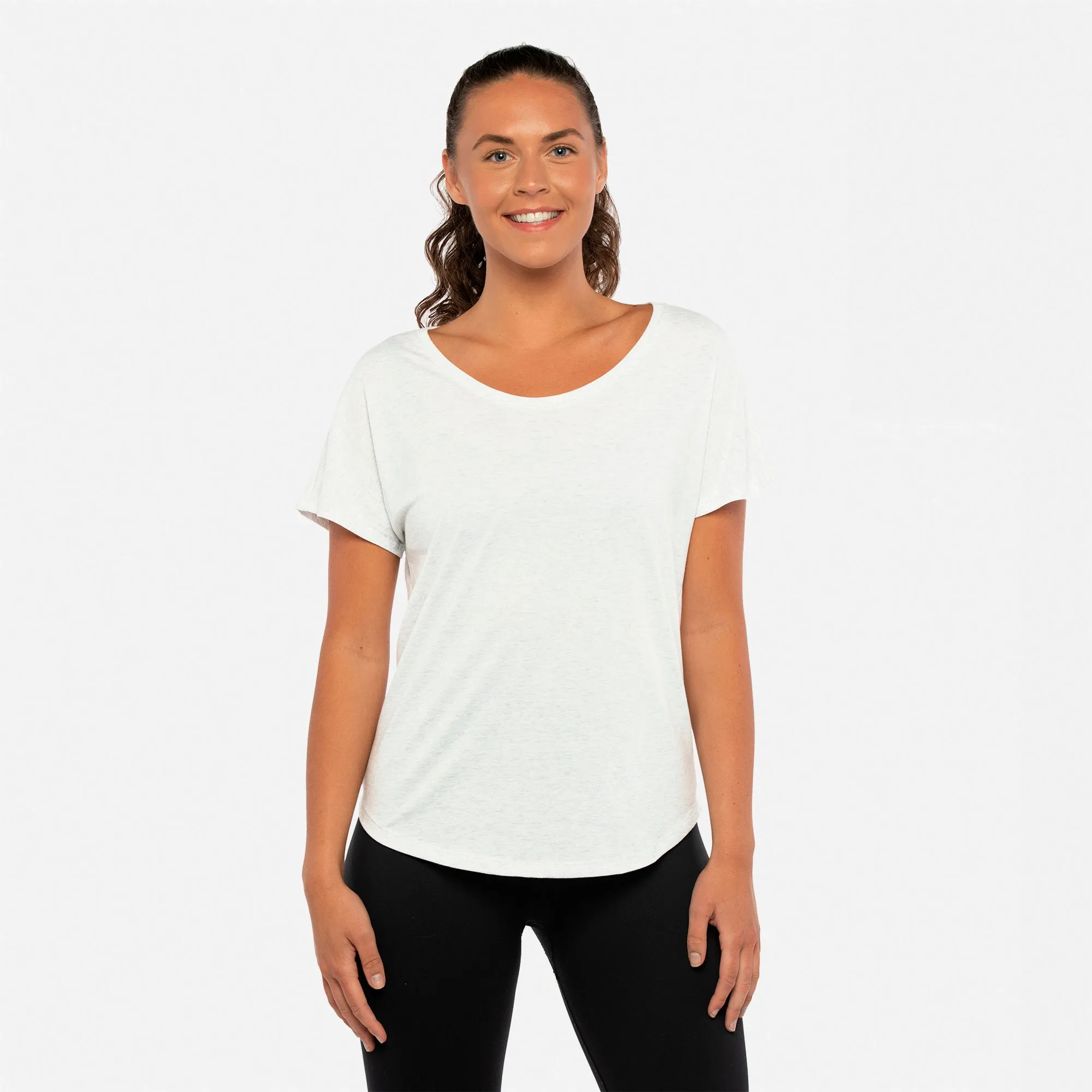 Women's Tri-Blend Dolman T-Shirt sold by Next Level Apparel