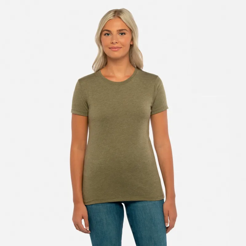 Women's Tri-Blend T-Shirt sold by Next Level Apparel