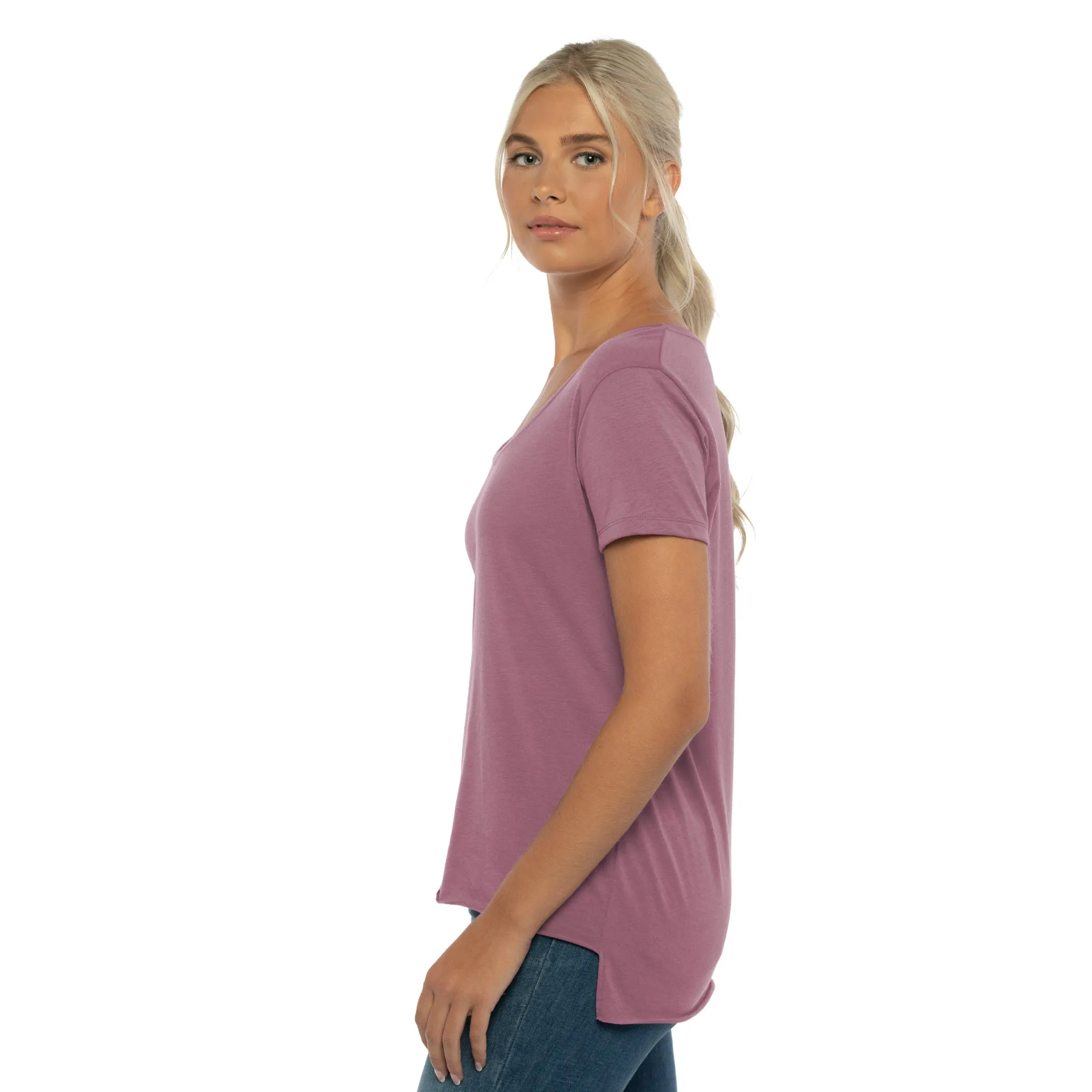 Women's Festival Scoop Neck T-Shirt sold by Next Level Apparel product image thumbnail 3