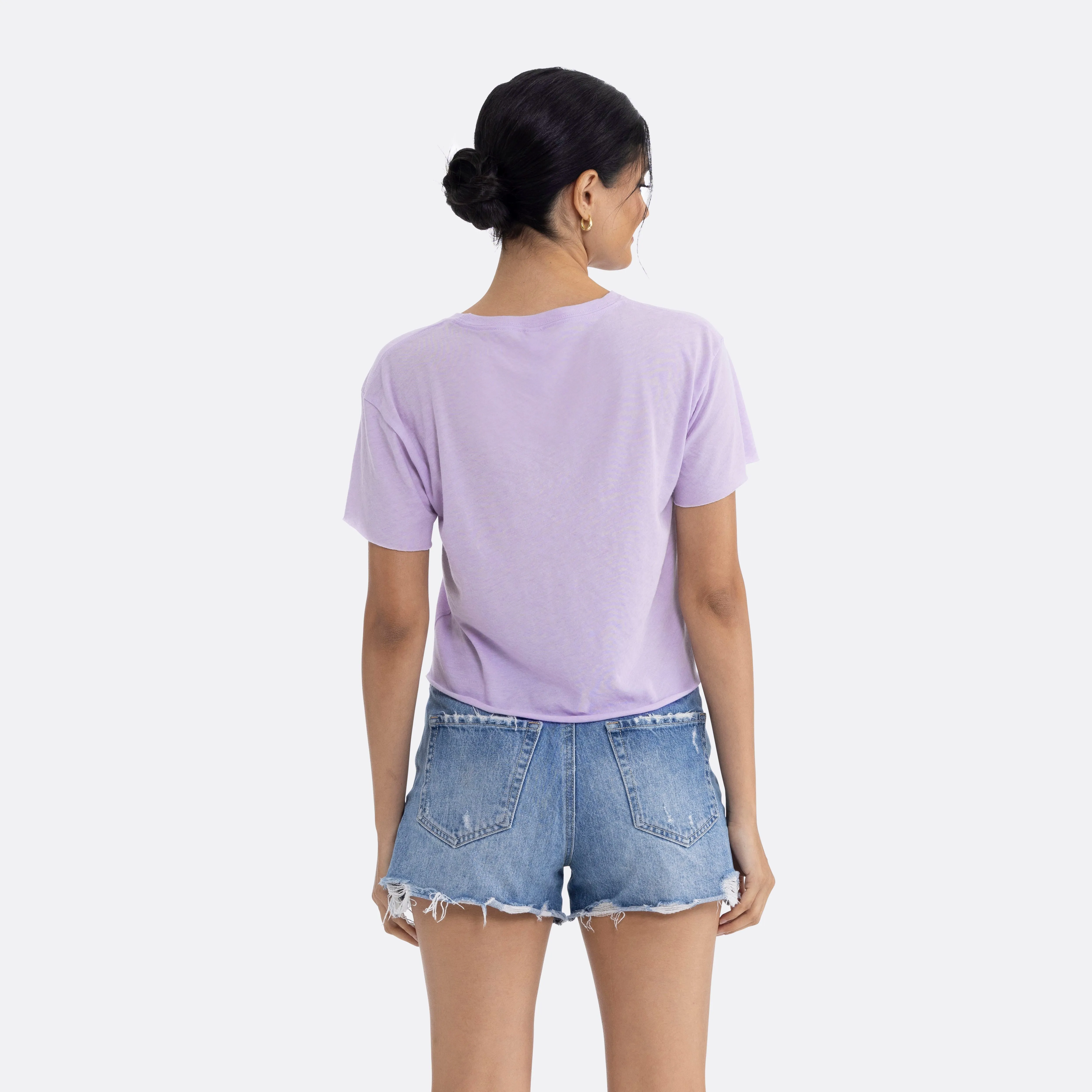Women's Festival Crop Top sold by Next Level Apparel product image thumbnail 3