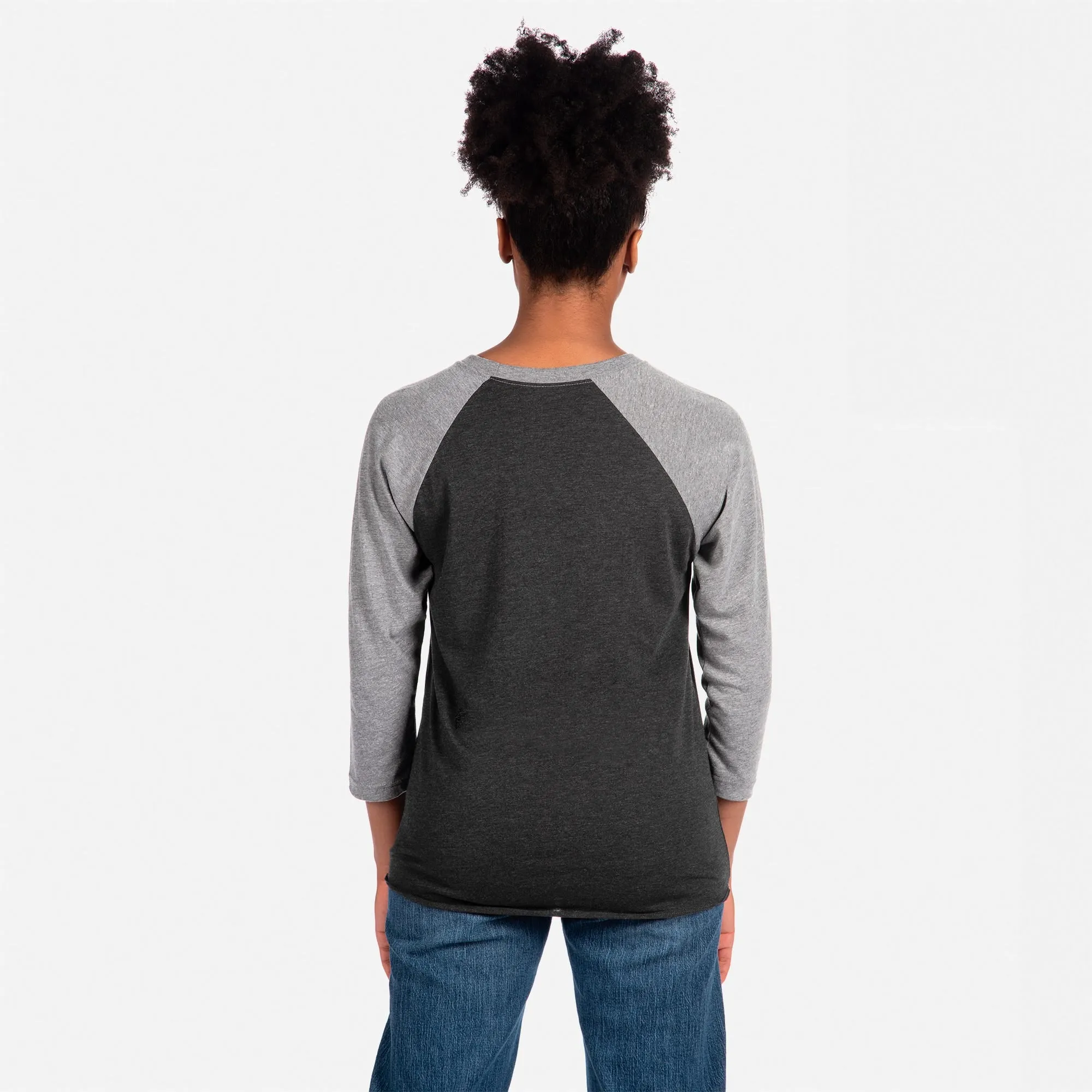 Tri-Blend 3/4 Raglan T-Shirt sold by Next Level Apparel product image thumbnail 4