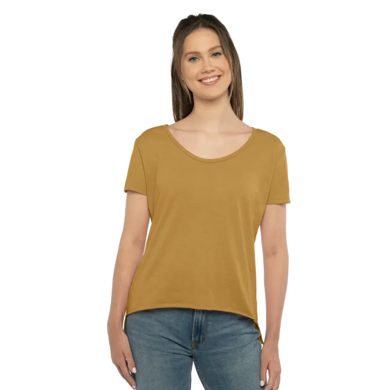 Women's Festival Scoop Neck T-Shirt sold by Next Level Apparel