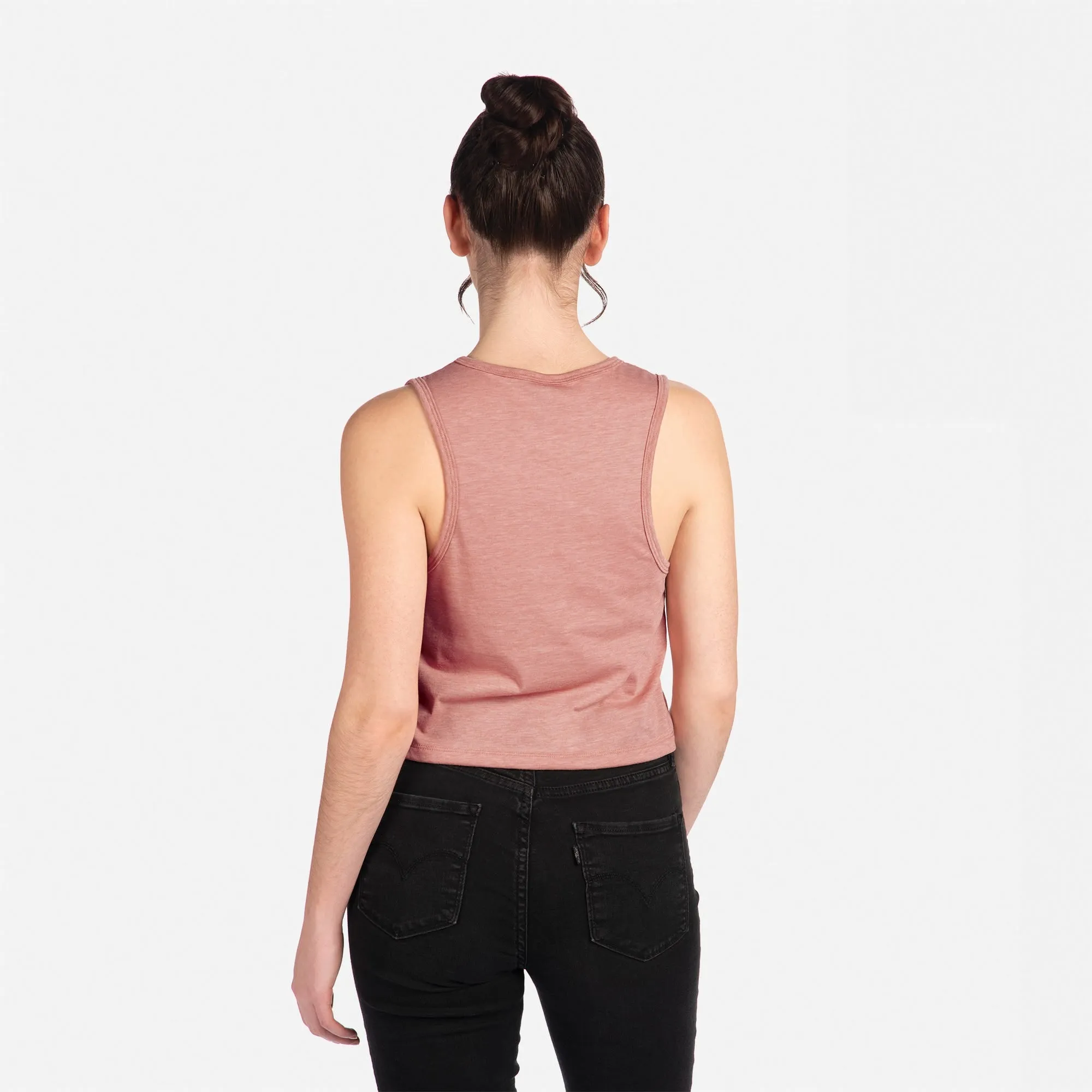 Women's Festival Cropped Tank sold by Next Level Apparel product image thumbnail 2