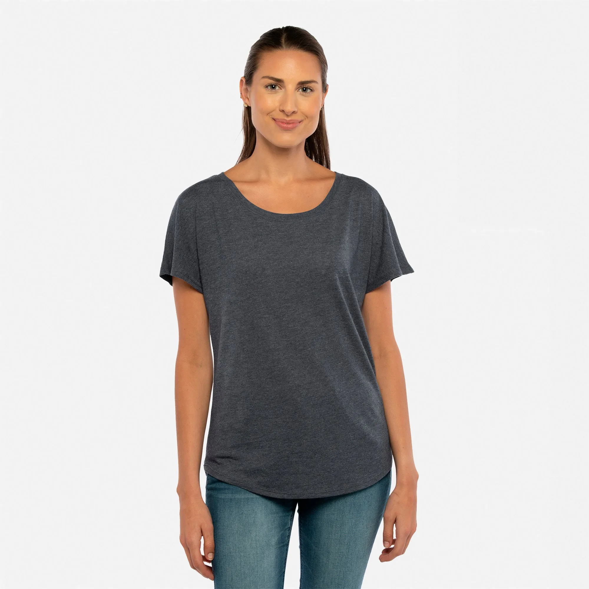Women's Tri-Blend Dolman T-Shirt sold by Next Level Apparel