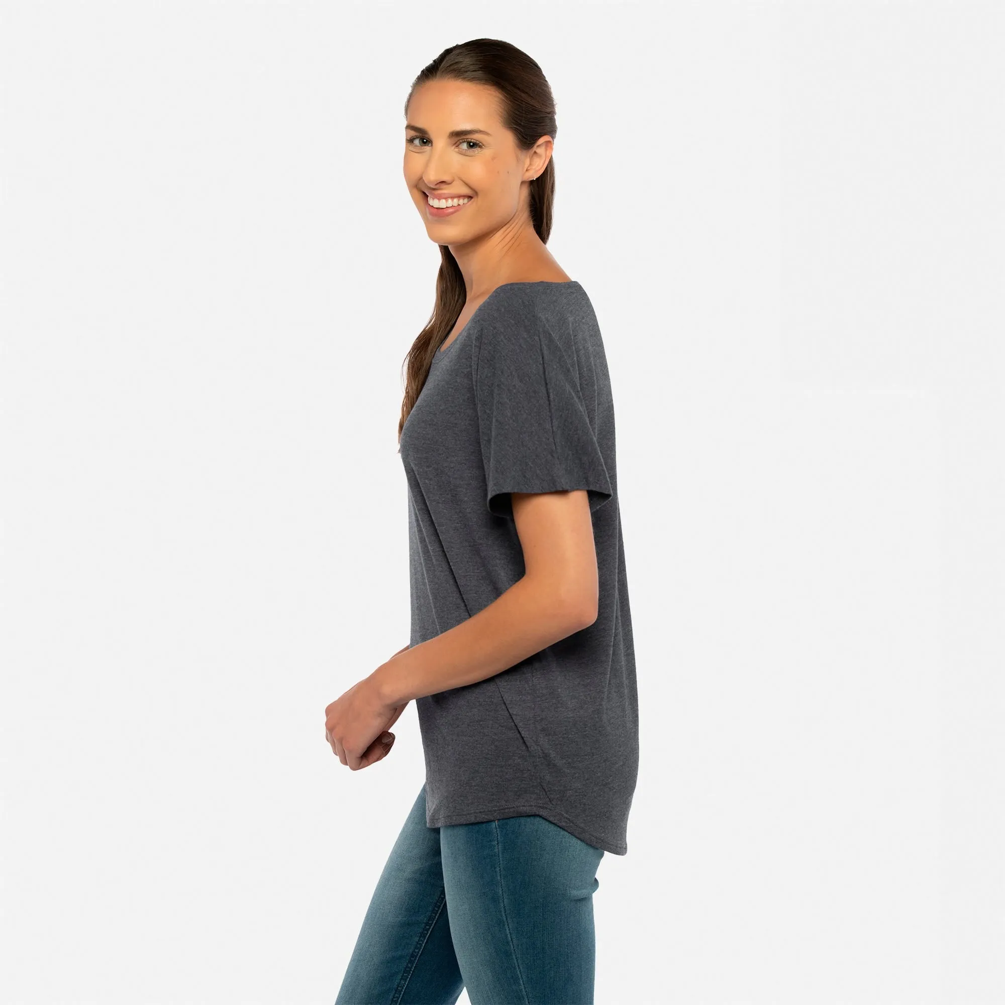 Women's Tri-Blend Dolman T-Shirt sold by Next Level Apparel product image thumbnail 2