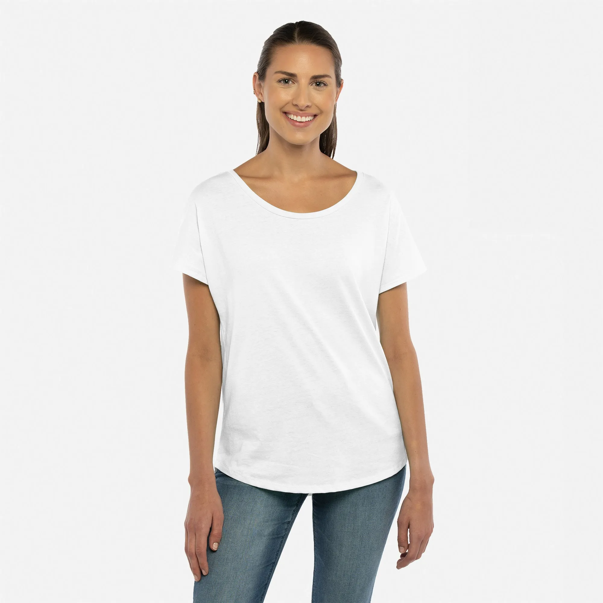 Women's Ideal Dolman T-Shirt sold by Next Level Apparel