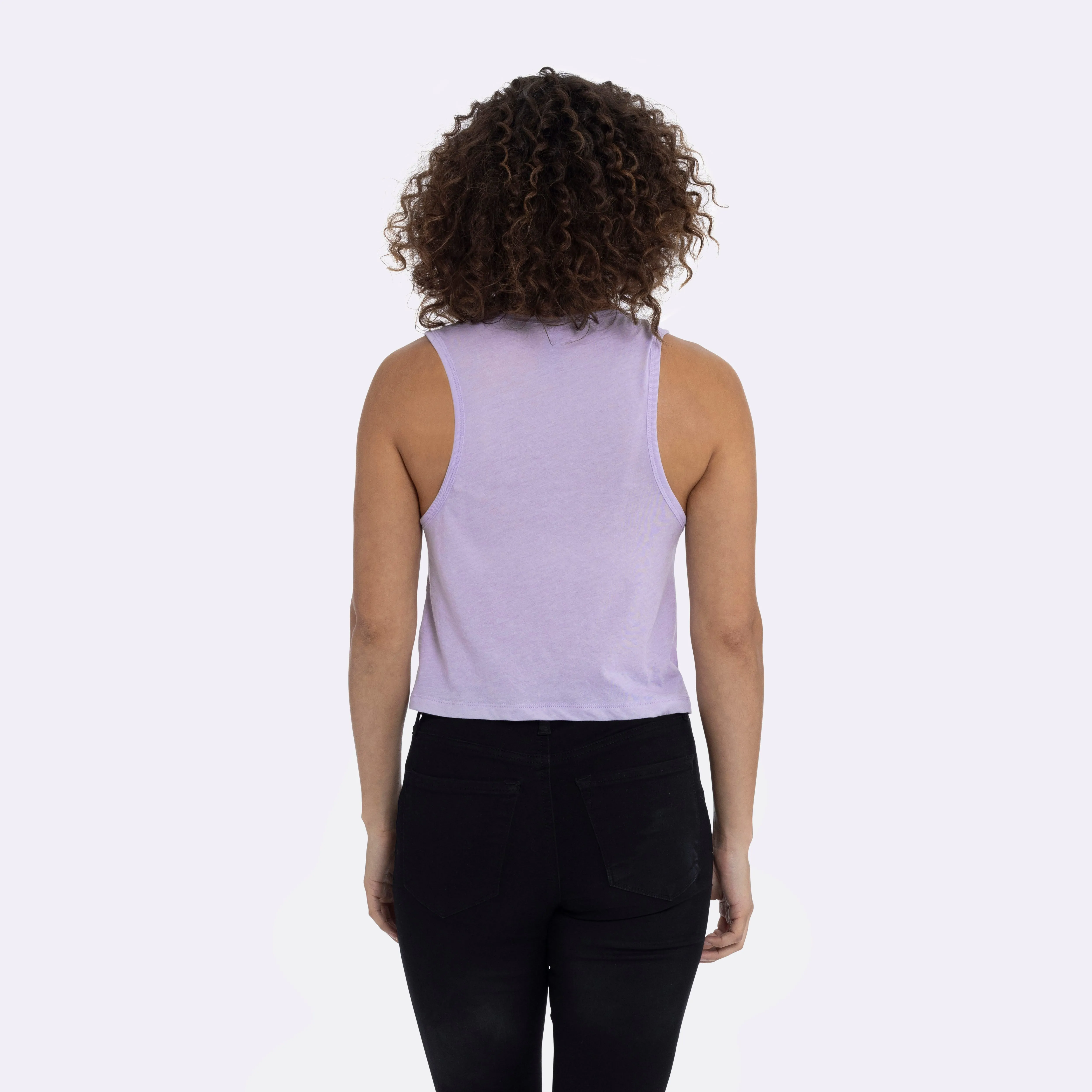 Women's Festival Cropped Tank sold by Next Level Apparel product image thumbnail 3