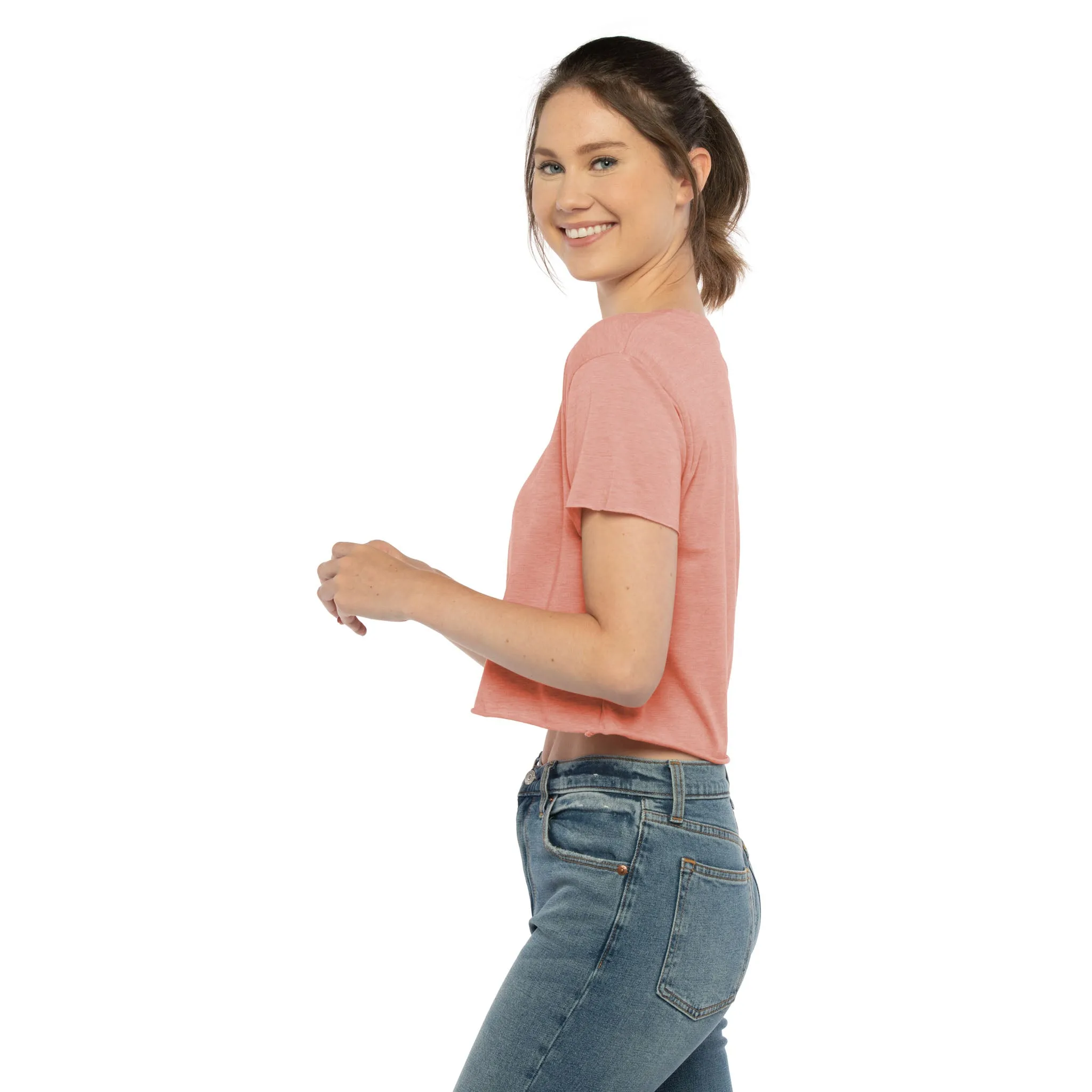 Women's Festival Crop Top sold by Next Level Apparel product image thumbnail 3