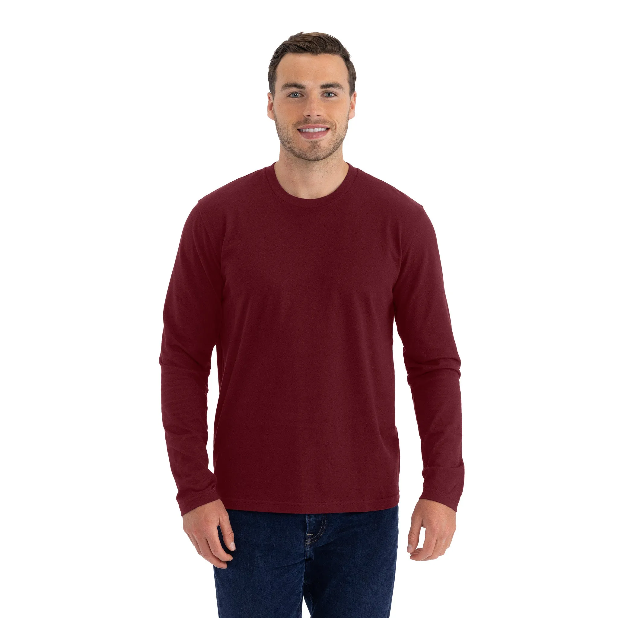 Cotton Long Sleeve T-Shirt sold by Next Level Apparel