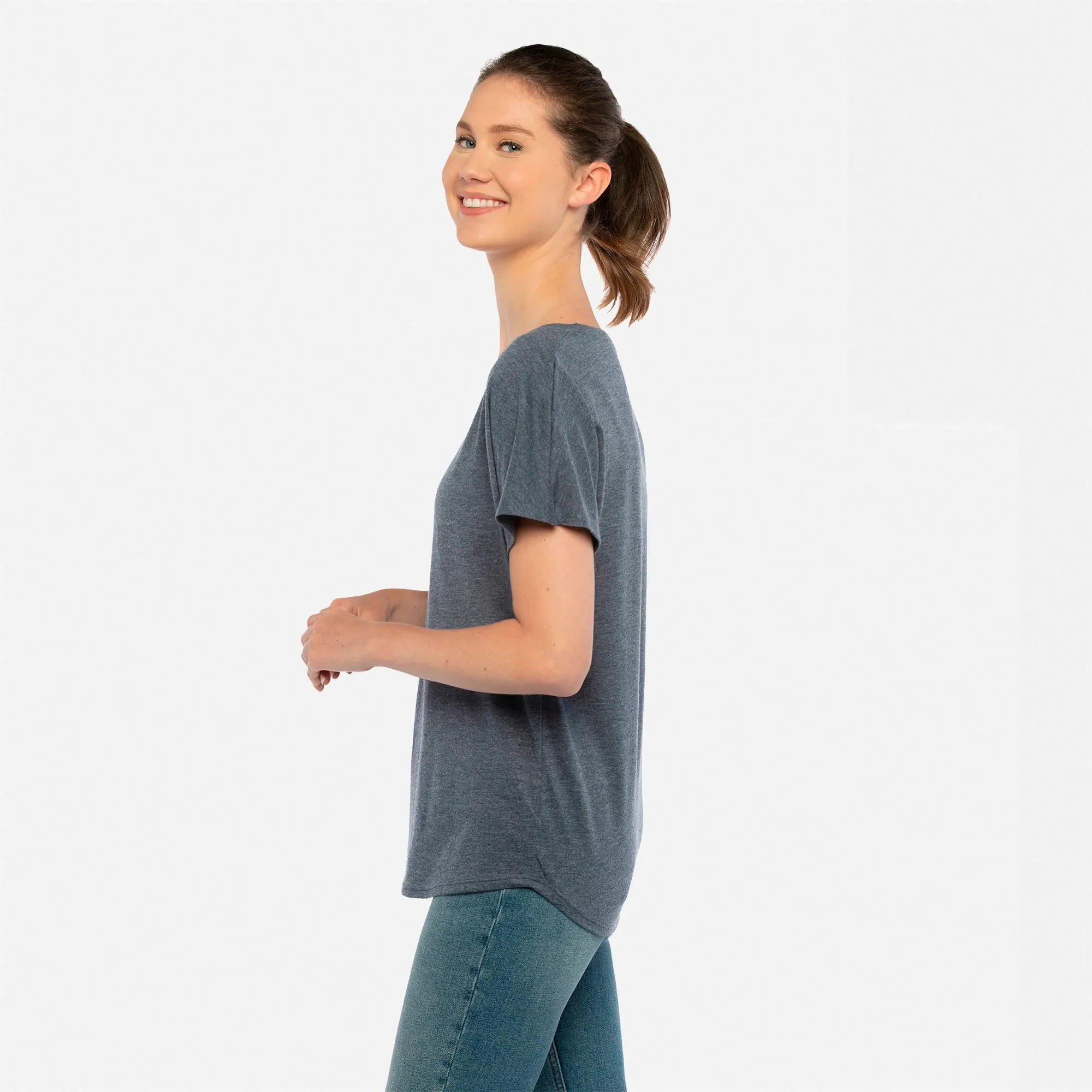 Women's Tri-Blend Dolman T-Shirt sold by Next Level Apparel product image thumbnail 2