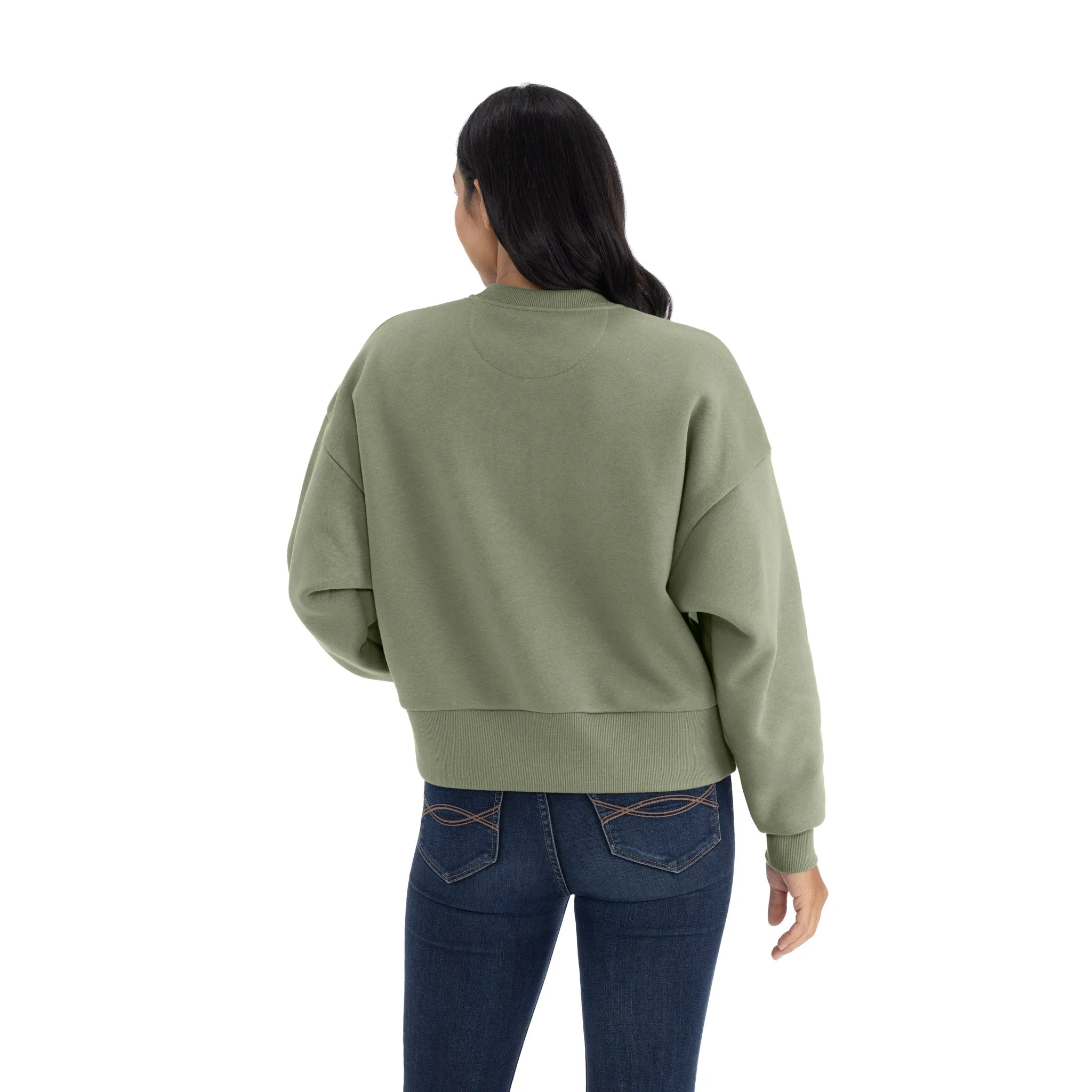 Women's Heavyweight Sweatshirt sold by Next Level Apparel product image thumbnail 2
