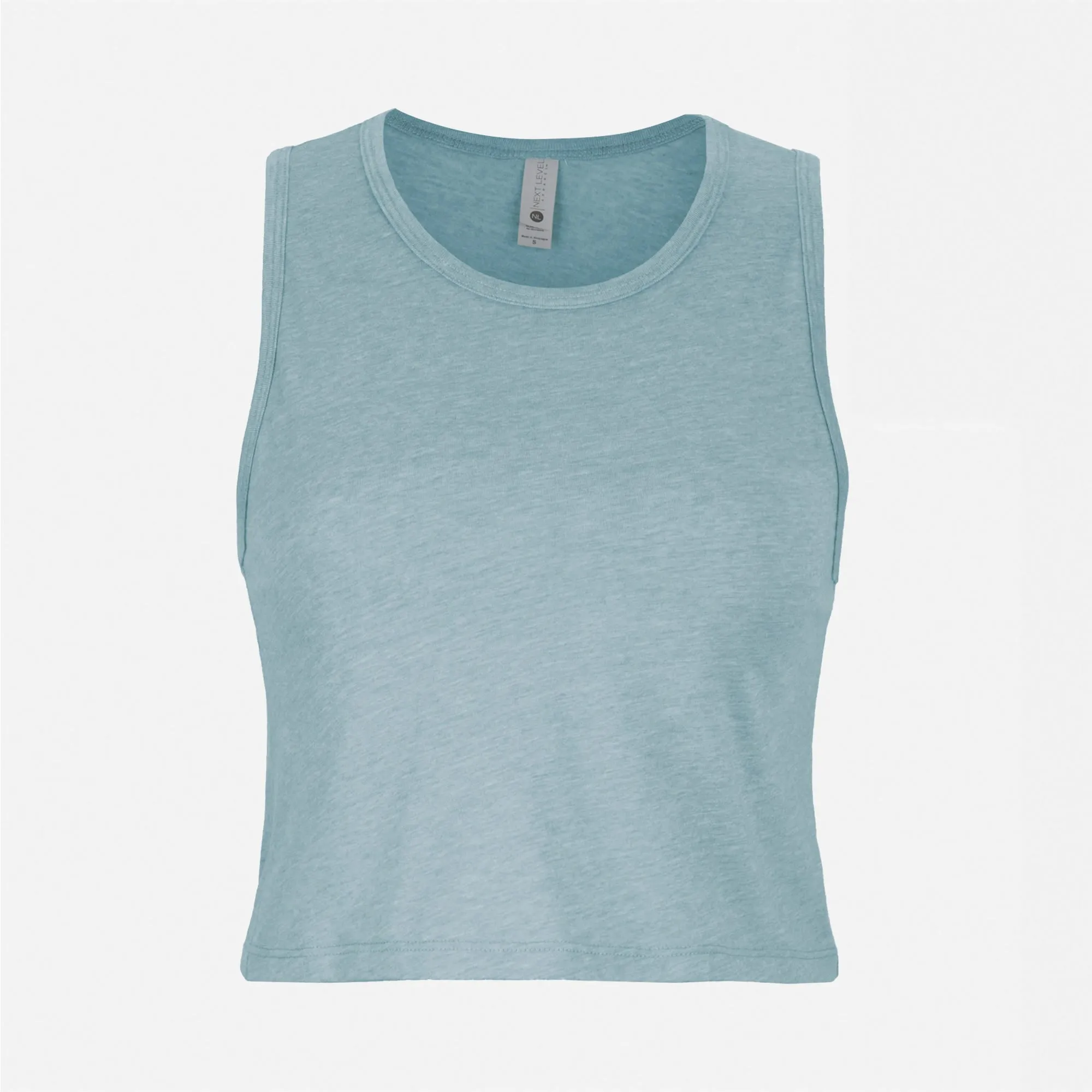 Women's Festival Cropped Tank sold by Next Level Apparel product image thumbnail 3