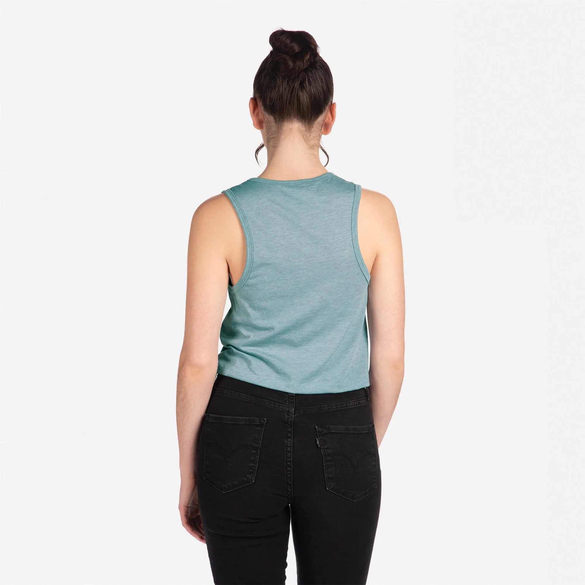 Women's Festival Cropped Tank sold by Next Level Apparel product image thumbnail 2