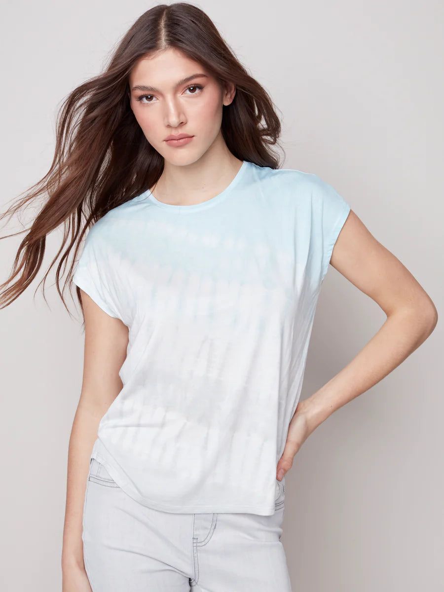 TIE DYE KNIT TOP sold by Nica product image thumbnail 3