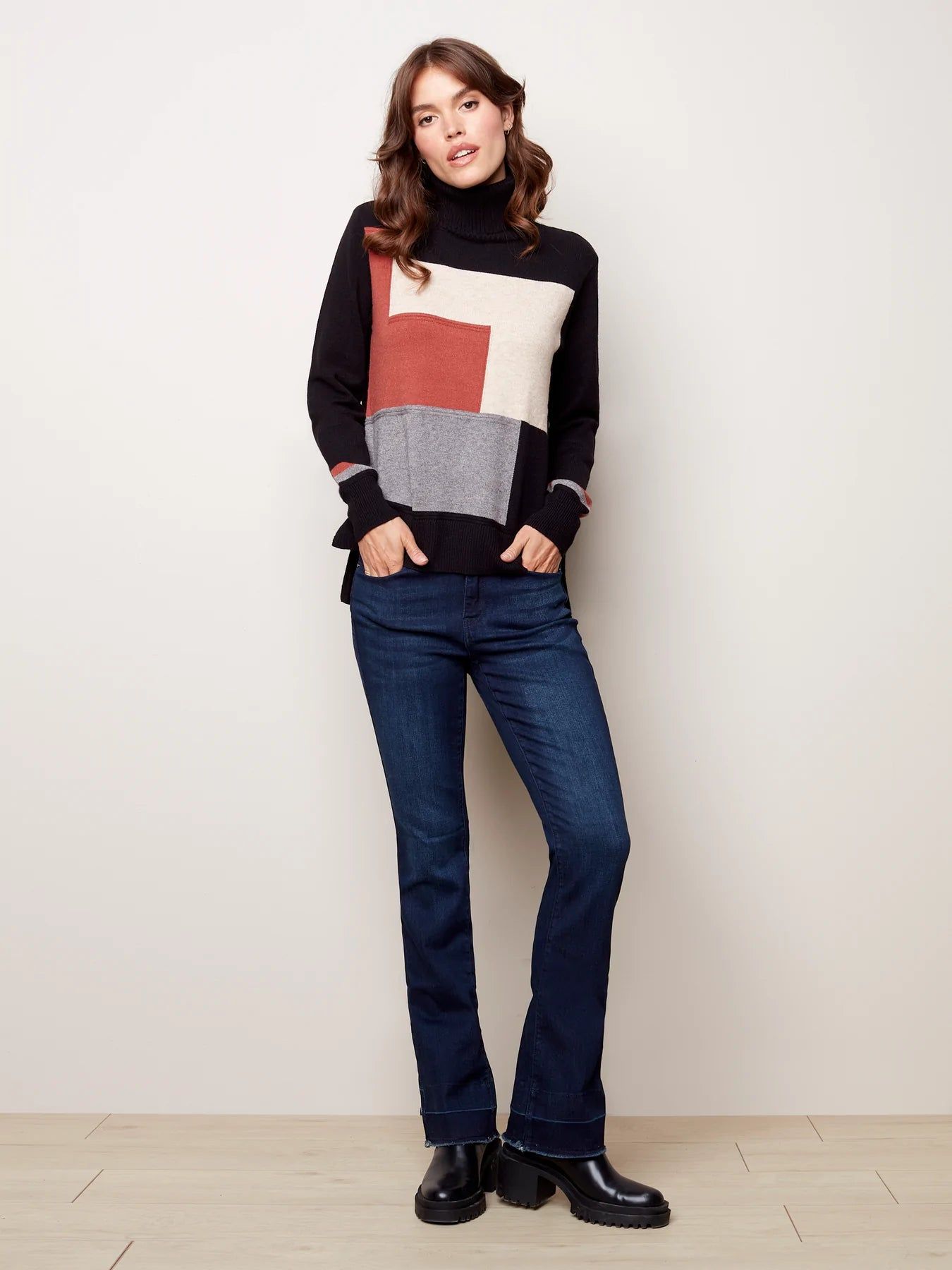 DENIM FLARE PANT sold by Nica product image thumbnail 3