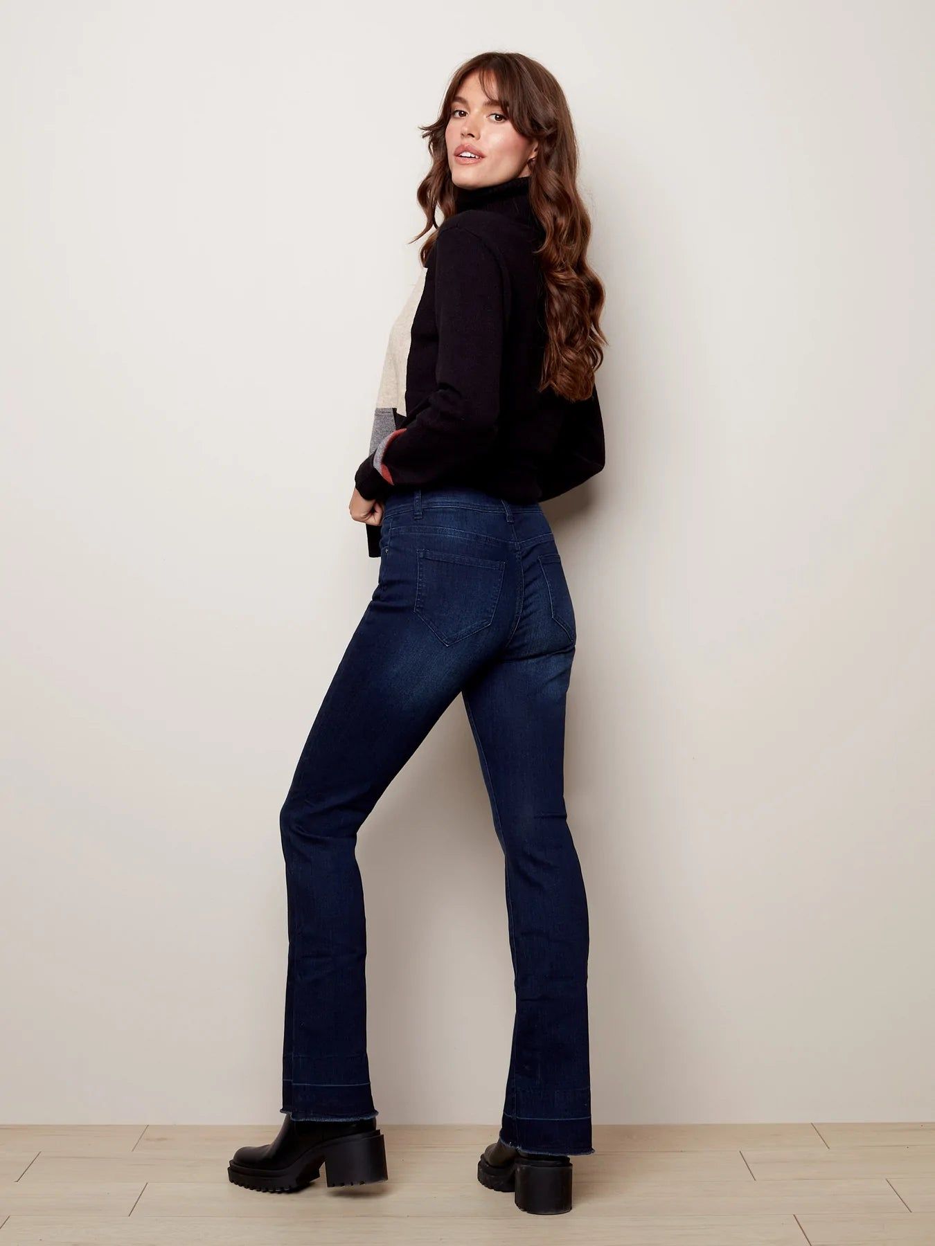 DENIM FLARE PANT sold by Nica product image thumbnail 5
