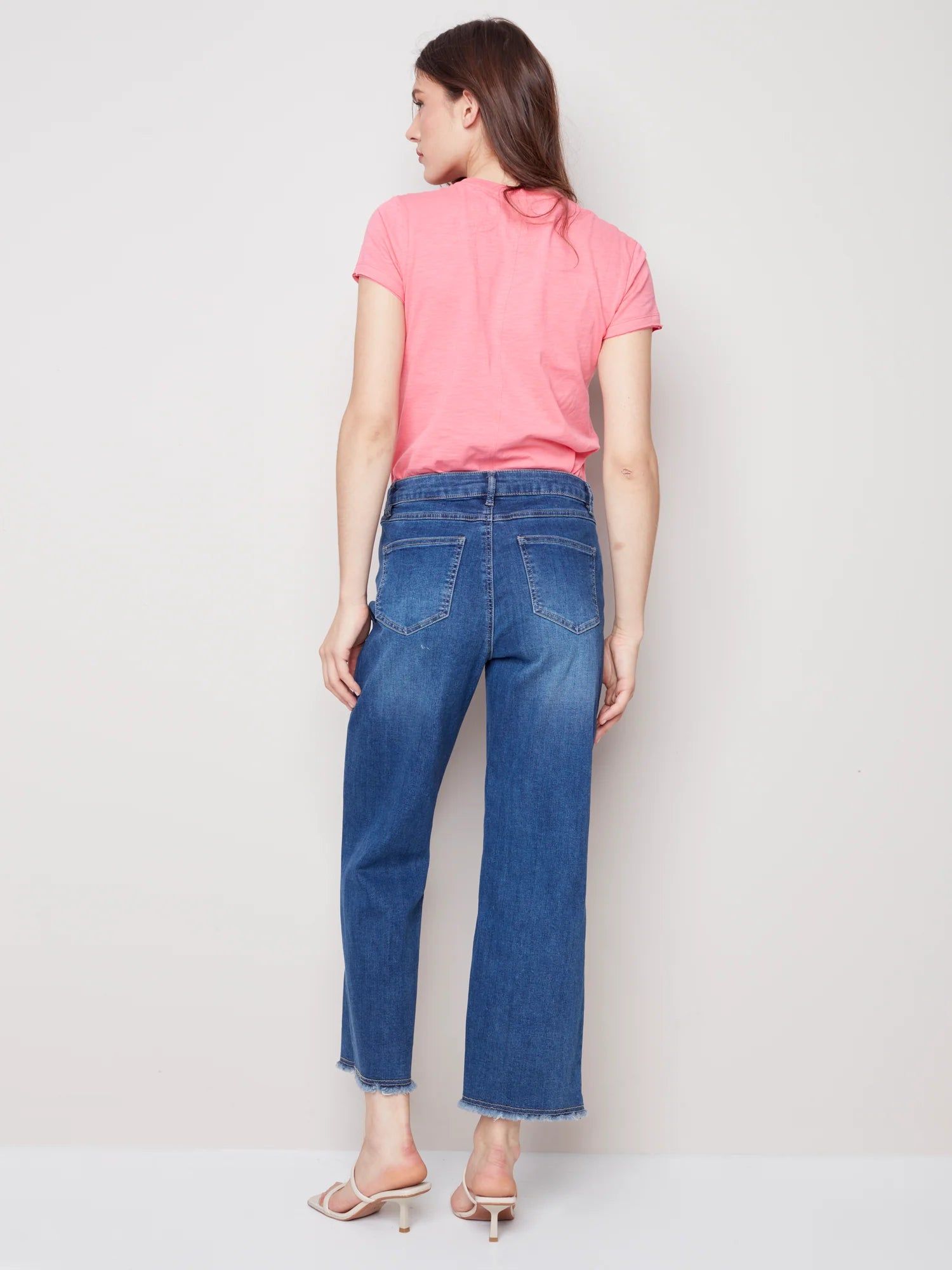 WIDE LEG CROP JEANS sold by Nica product image thumbnail 6