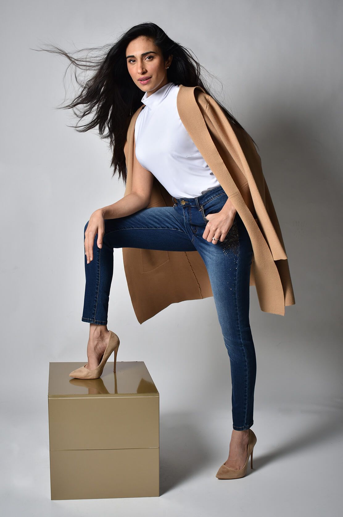 HOODED CARDIGAN sold by Nica product image thumbnail 2