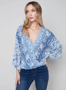PAISLEY PRINT BLOUSE sold by Nica