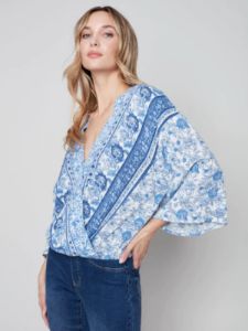 PAISLEY PRINT BLOUSE sold by Nica