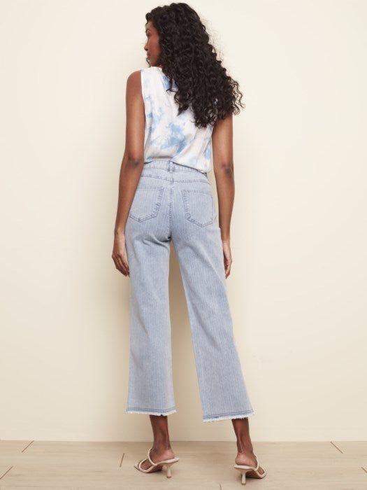 WIDE LEG STRIPE JEANS sold by Nica product image thumbnail 2