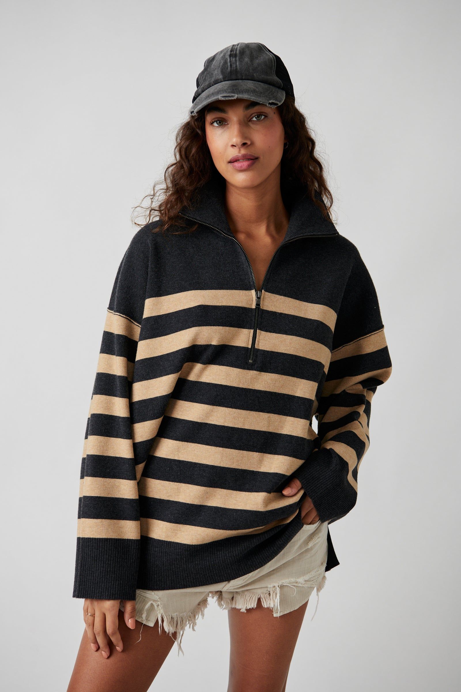 COASTAL STRIPE PULLOVER sold by Nica