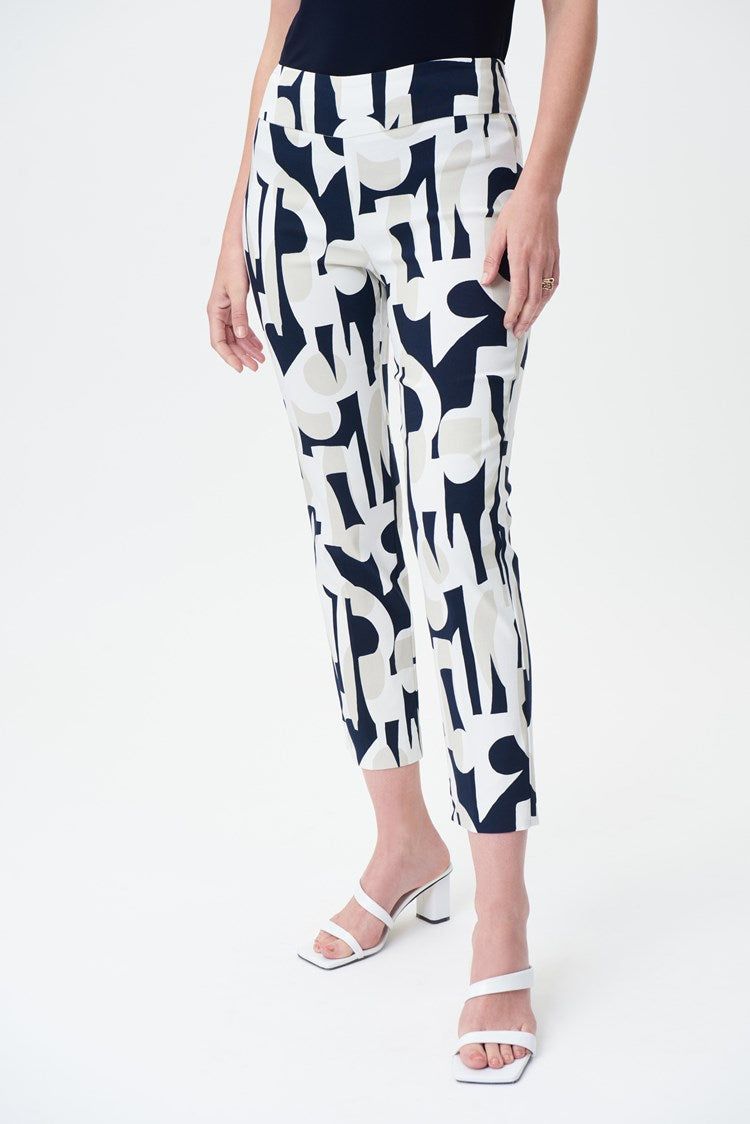 Abstract Print Cropped Pants sold by Nica product image thumbnail 2