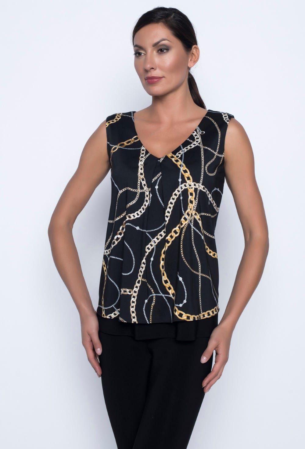 FRANK LYMAN CHAIN TOP sold by Nica product image thumbnail 3