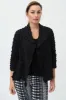 Crinkled Shawl Collar Cover-Up sold by Nica
