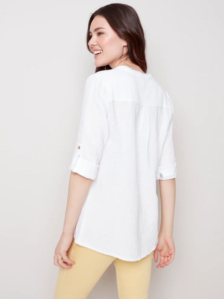 COTTON BLOUSE sold by Nica product image thumbnail 3
