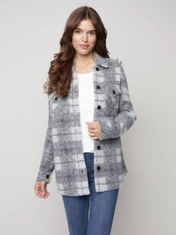 BOILED WOOL JACKET sold by Nica