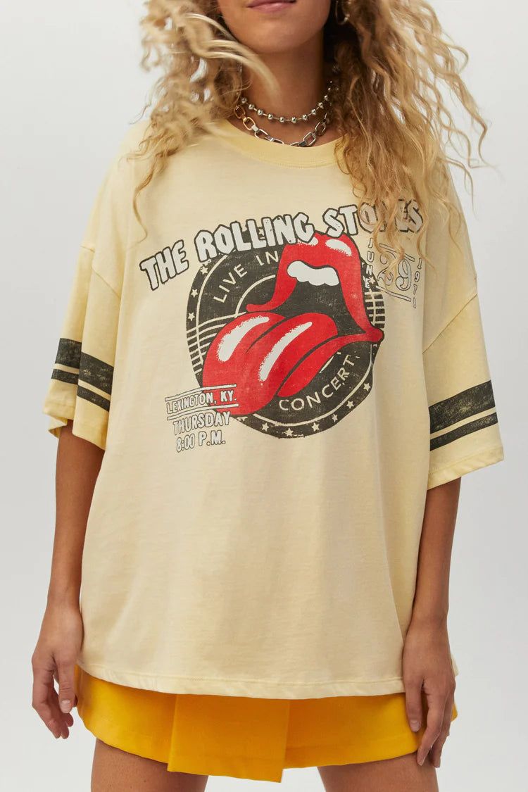 ROLLING STONES CONCERT STAMP O/S TEE sold by Nica product image thumbnail 5