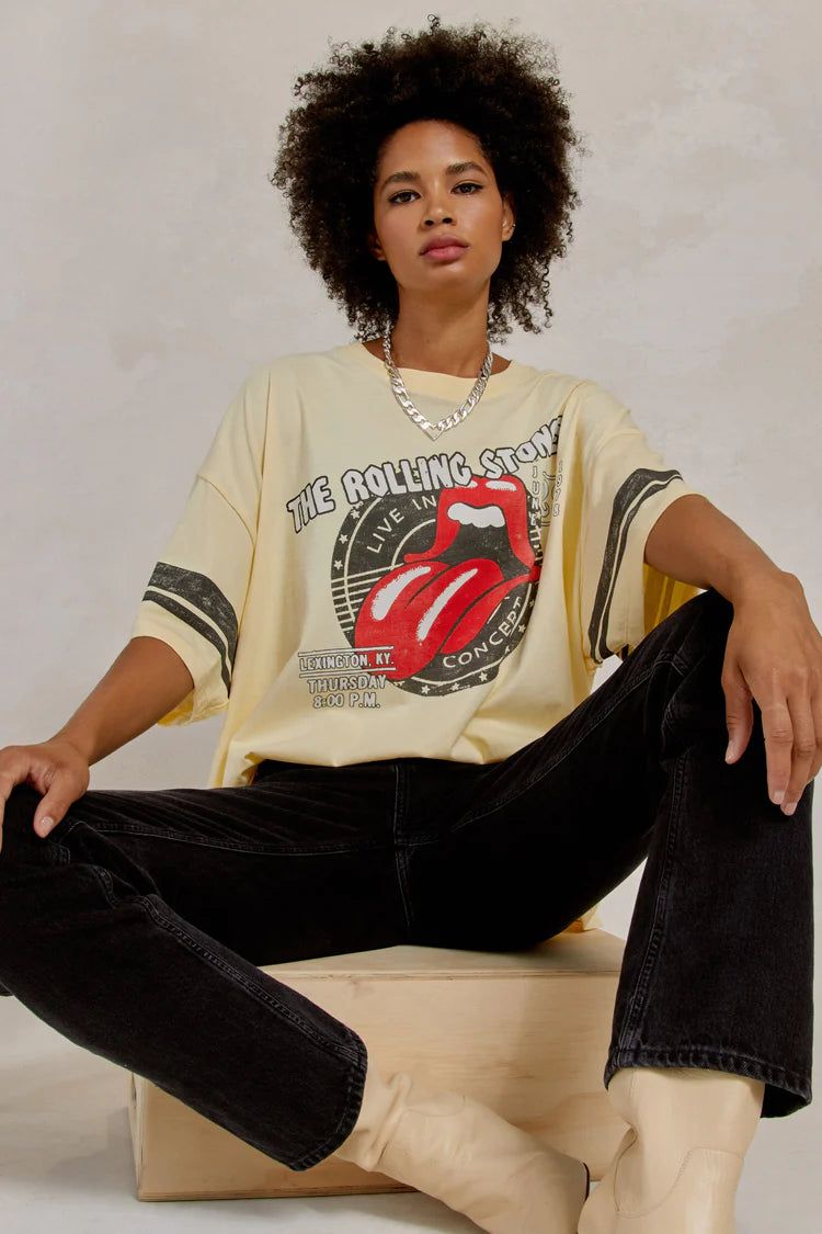 ROLLING STONES CONCERT STAMP O/S TEE sold by Nica product image thumbnail 2