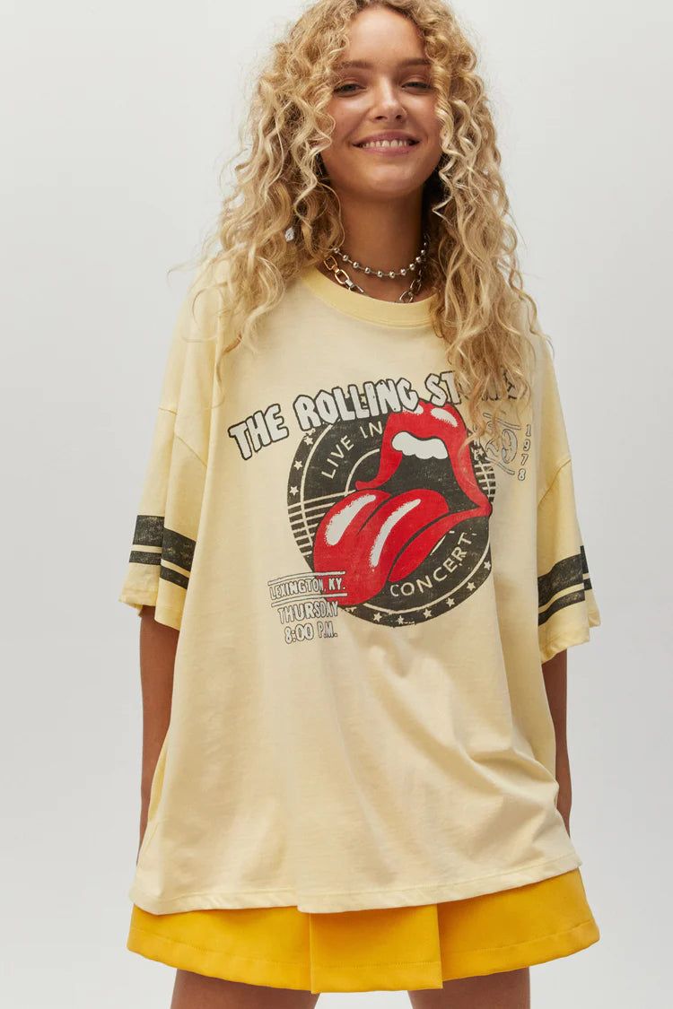 ROLLING STONES CONCERT STAMP O/S TEE sold by Nica product image thumbnail 6