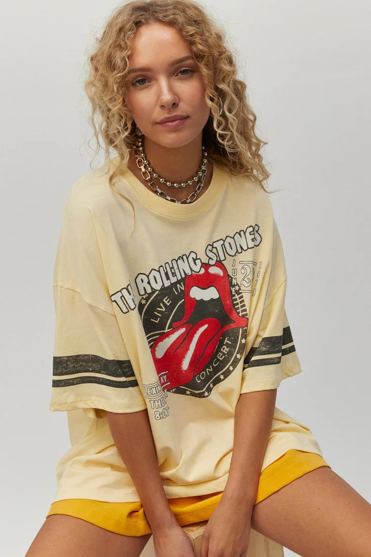 ROLLING STONES CONCERT STAMP O/S TEE sold by Nica product image thumbnail 4