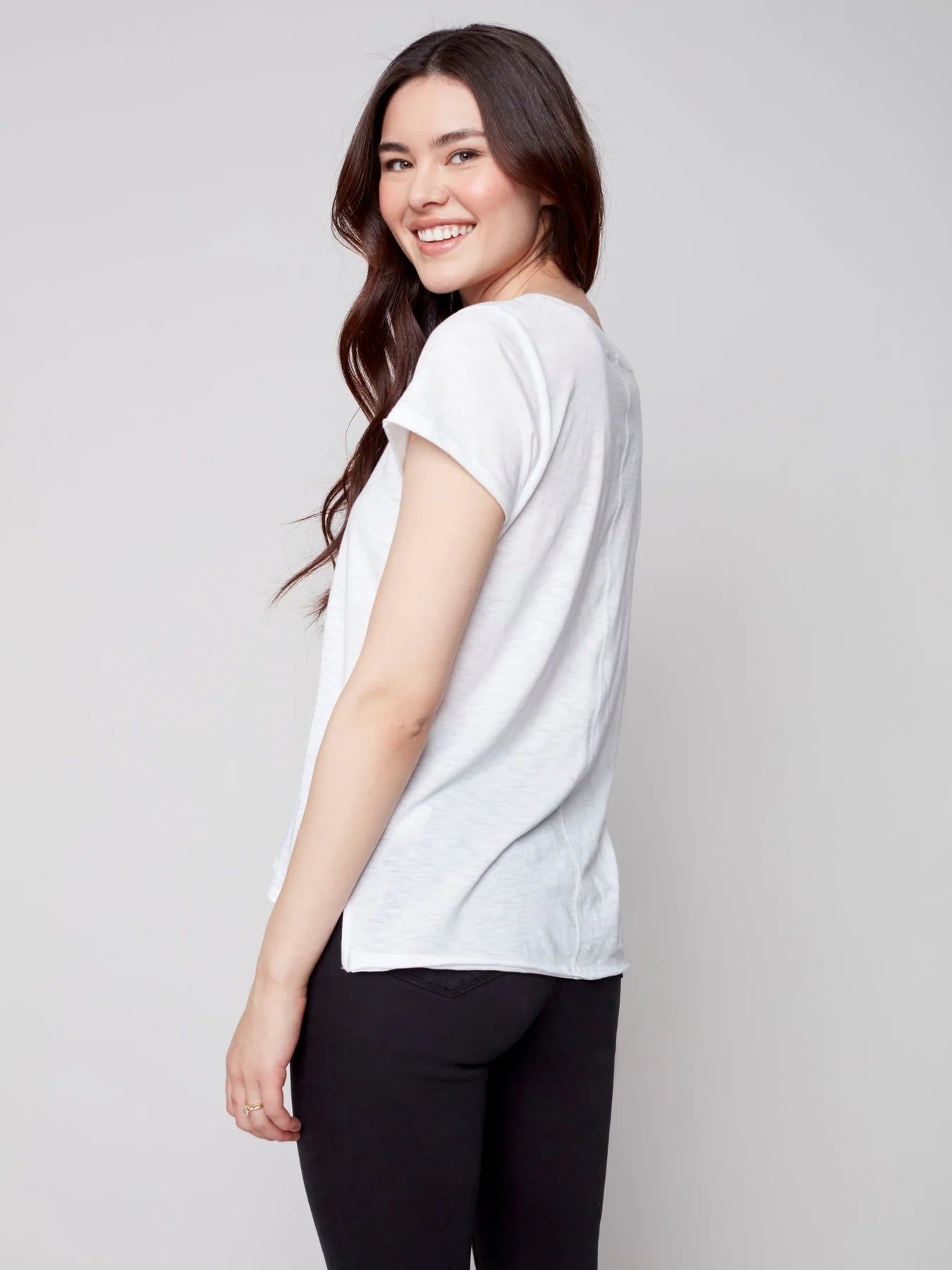 ORGANIC COTTON T-SHIRT sold by Nica product image thumbnail 2